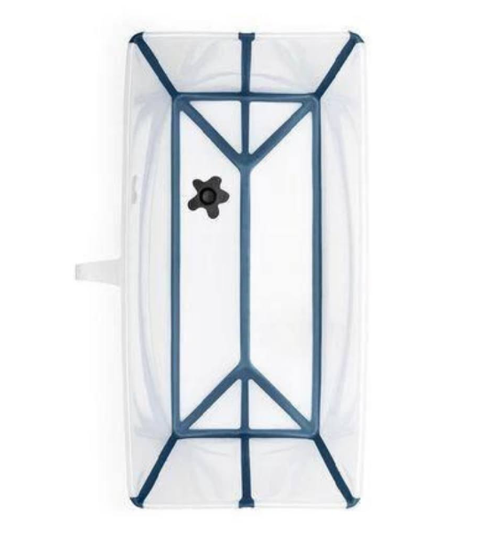 baignoire pliante Flexi Bath X-Large Transparent Bleu