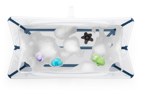 baignoire pliante Flexi Bath X-Large Transparent Bleu